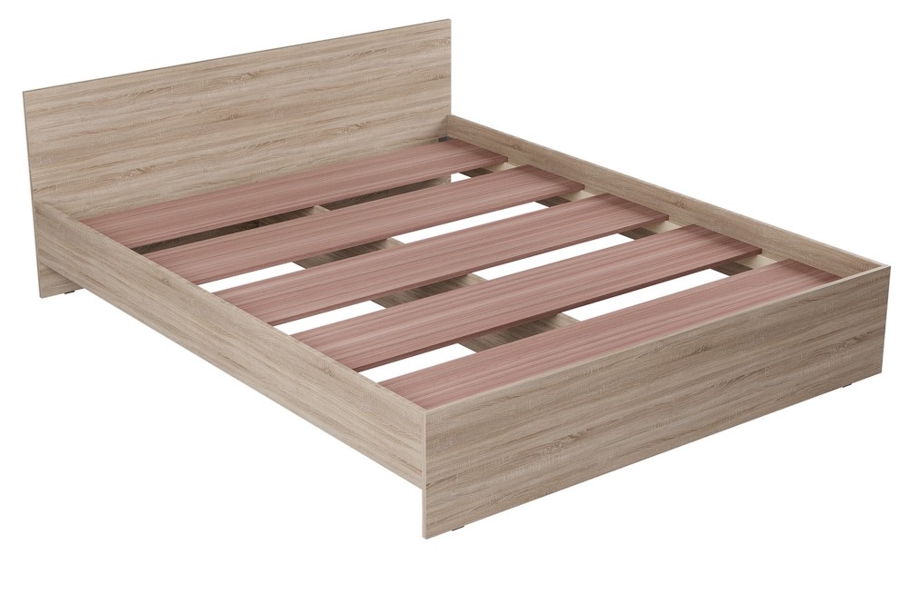 Кровать "Лайт" КР-005 (прямоугольный щиток) 1640мм Кровать "Лайт" КР-005 (прямоугольный щиток) 1640мм