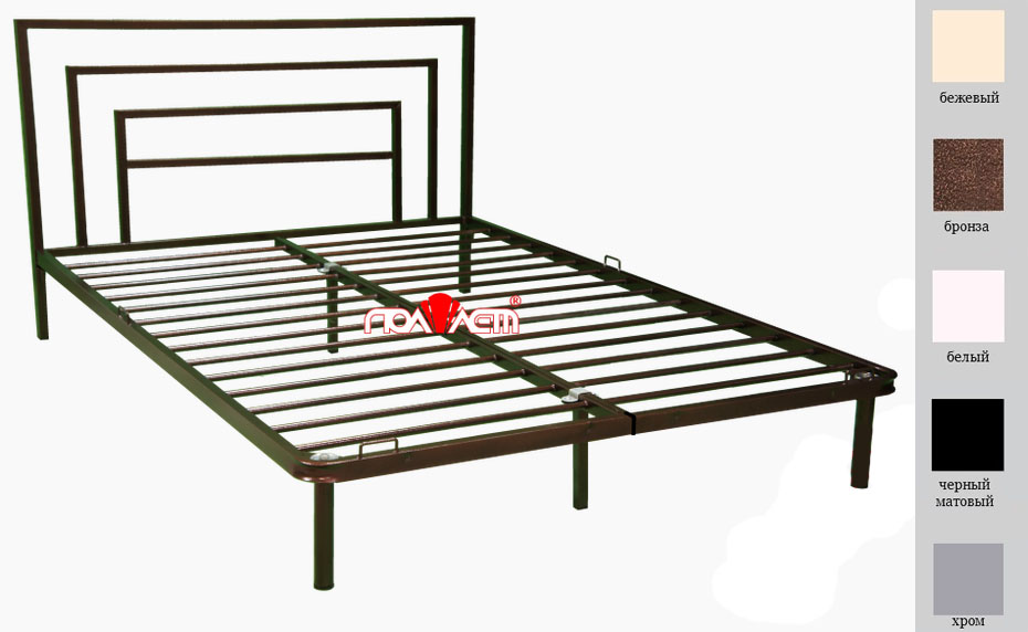 Кровать "Агата-1(1,4)" КР 417-1 Кровать "Агата-1(1,4)" КР 417-1