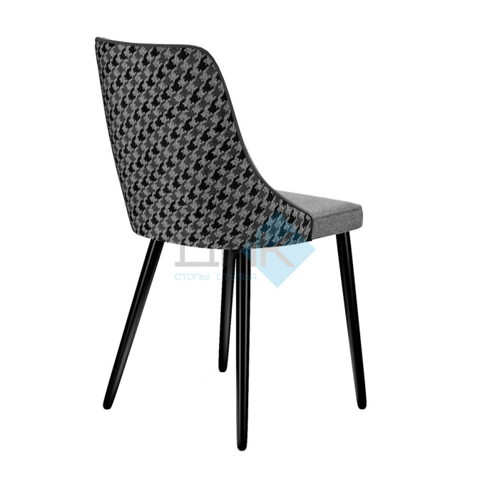 Стул DikLine 286 SB6/A3 св. серый, ножки черные