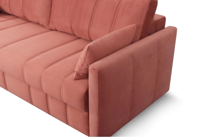 Диван-кровать "Ларио" СТАНДАРТ Мора терракотовый