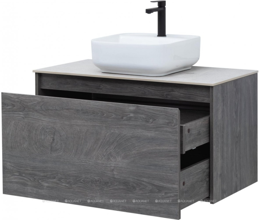Тумба с раковиной AQUANET "Nova Lite 90"