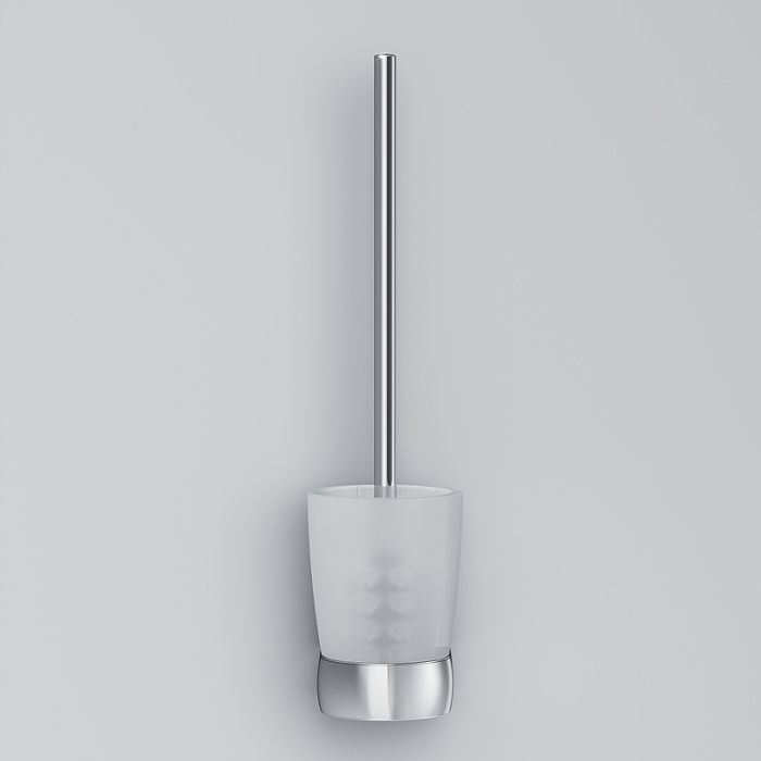 Ершик для унитаза AM.PM Sensation A3033300 матовое стекло