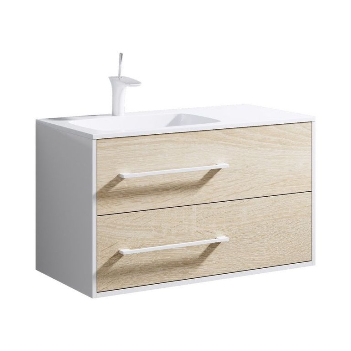 Тумба подвесная с раковиной AQWELLA "Майами-90" левая Тумба подвесная с раковиной AQWELLA "Майами-90" левая