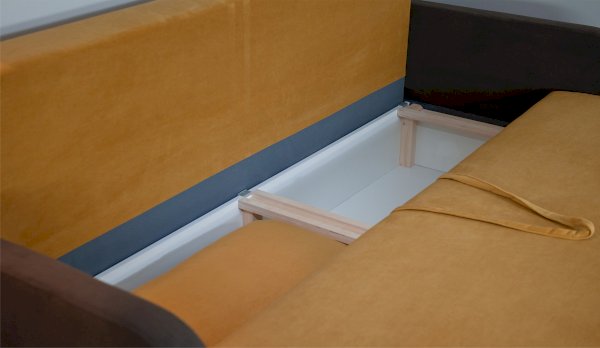 Диван "Бостон" Горчичный