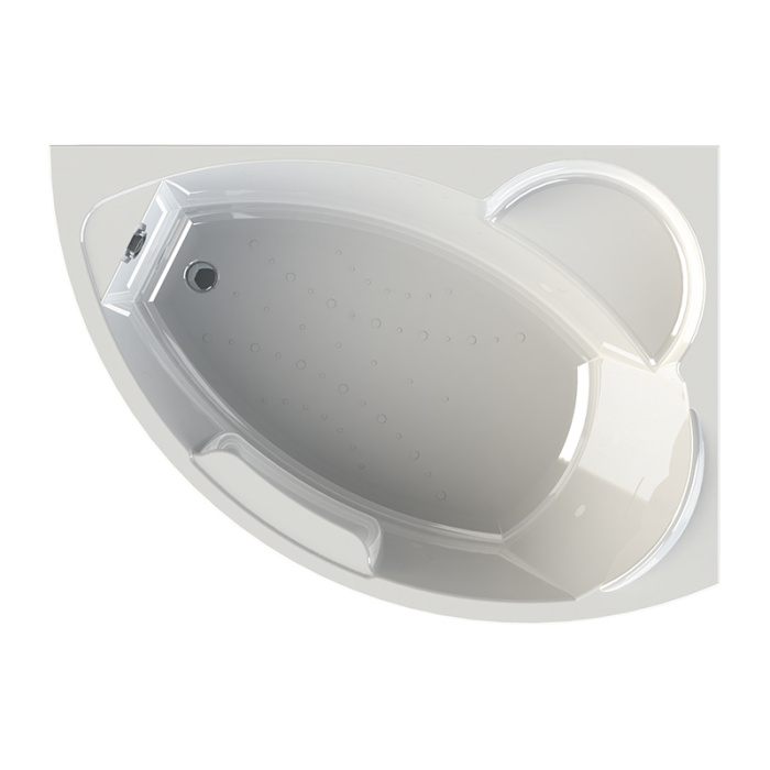 Акриловая ванна "Алари 168Х120" правосторонняя Акриловая ванна "Алари 168Х120" правосторонняя