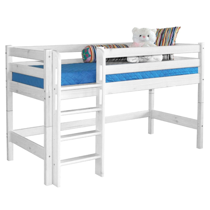 Низкая кровать "Соня" с прямой лестницей Вариант 11 Низкая кровать "Соня" с прямой лестницей Вариант 11