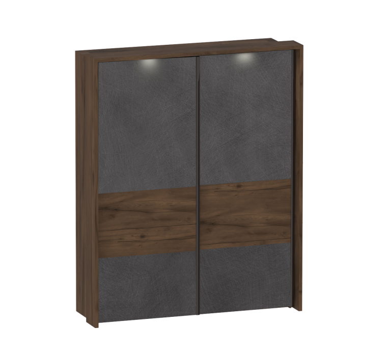 Шкаф с раздвижными дверями с обрамлением "Глазго" Шкаф с раздвижными дверями с обрамлением "Глазго"