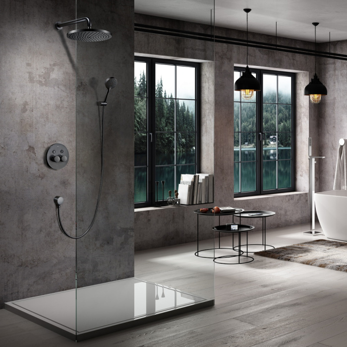 Душевая система "Black&White" U7566GM, комплект