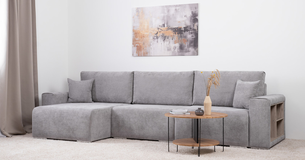 Диван угловой "Оксфорд" Компоновка-2 арт. 712 Диван угловой "Оксфорд" Компоновка-2 арт. 712