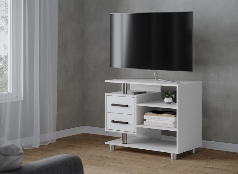 Тумба ТВ 011 2Я Белый Тумба ТВ 011 2Я Белый