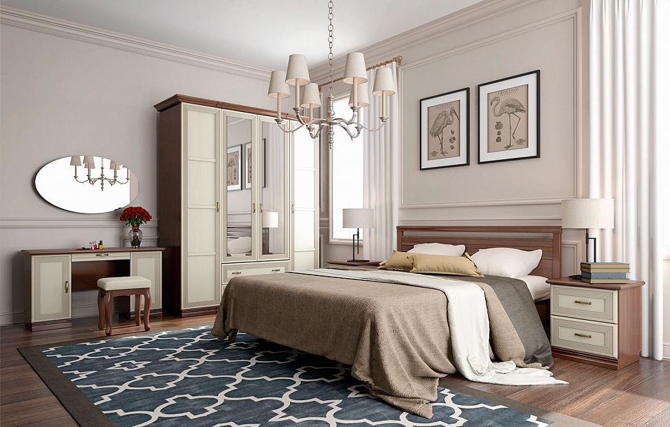 Спальный гарнитур "Адажио" 5 Спальный гарнитур "Адажио" 5