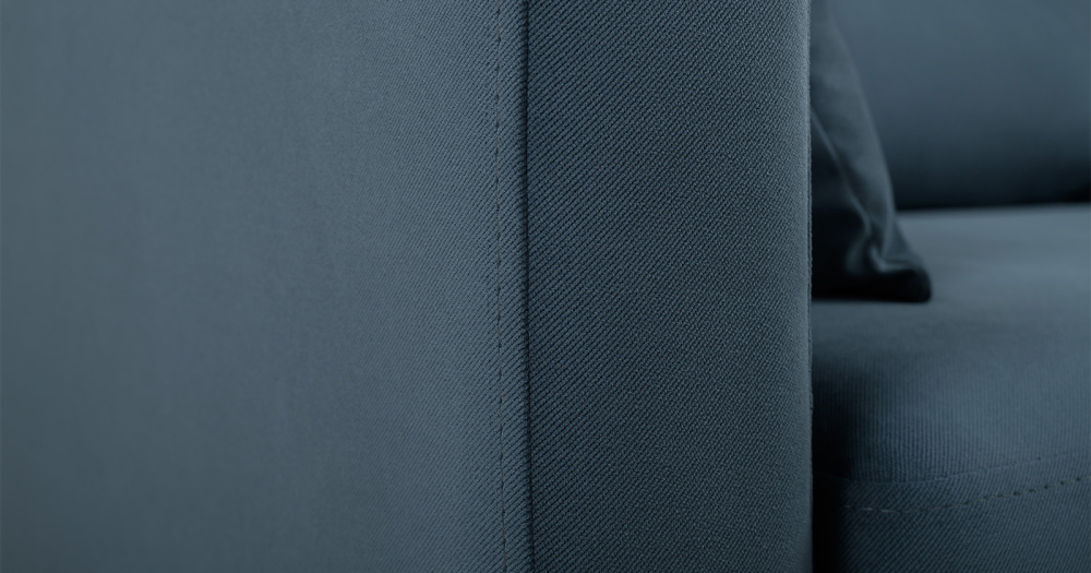 Диван "Барселона" ТД 674 Diagonal 999 (синий)