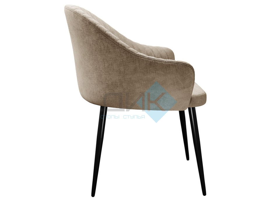 Стул DikLine 440 TW05 капучино, ножки черные