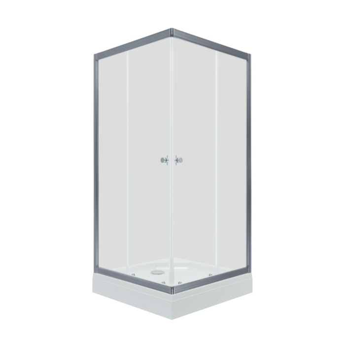 Душевое ограждение Triton Вента хром 1000Х1000Х2020