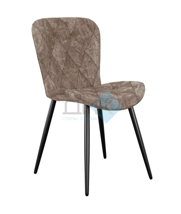 Стул DikLine 303 M05 шоколад, ножки черные Стул DikLine 303 M05 шоколад, ножки черные