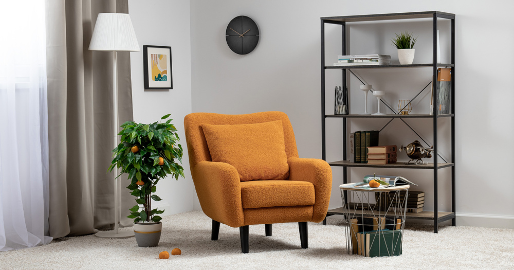 Кресло "Шон" ТК 271 Romeo 05 (оранжевый) Кресло "Шон" ТК 271 Romeo 05 (оранжевый)