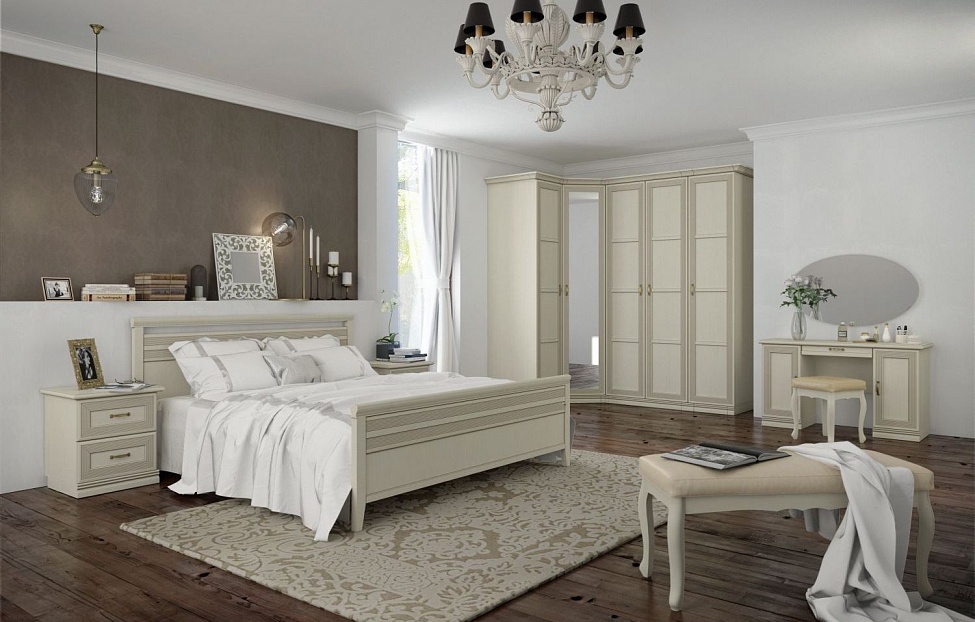Спальный гарнитур "Адажио" 2 Спальный гарнитур "Адажио" 2