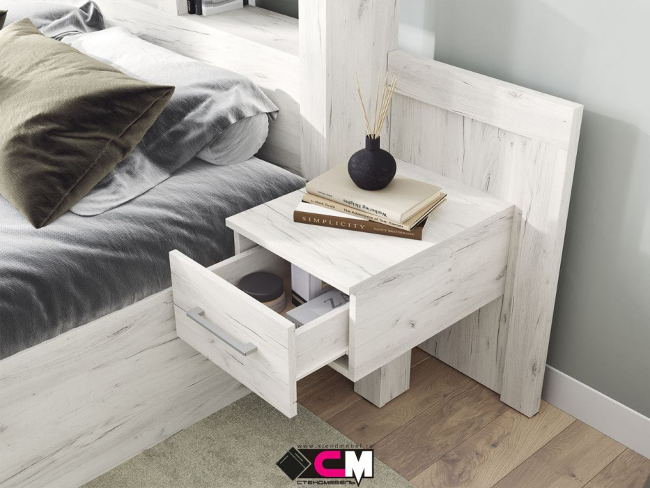 Тумба прикроватная "ГРАНД" СНЯТО С ПРОИЗВОДСТВА