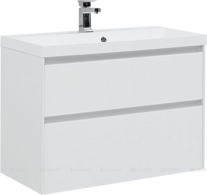 Тумба с раковиной AQUANET "Гласс 90" Тумба с раковиной AQUANET "Гласс 90"