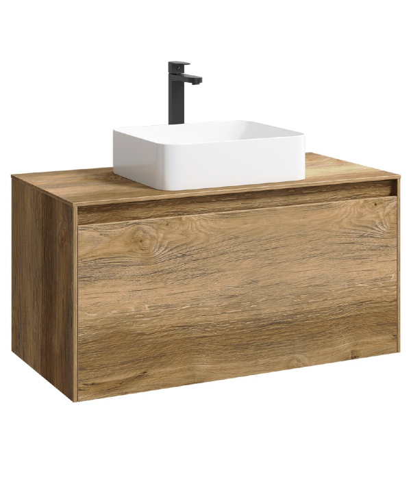 Тумба подвесная с раковиной AQWELLA "Mobi-100" Тумба подвесная с раковиной AQWELLA "Mobi-100"