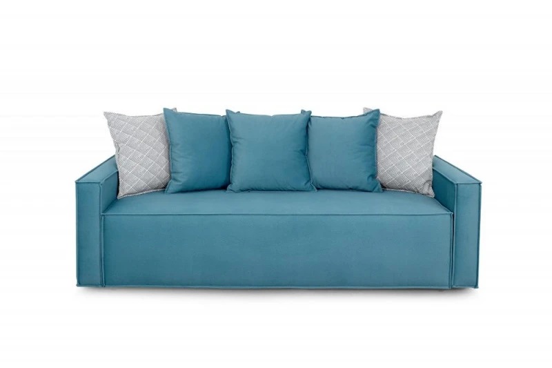 Диван-кровать "Онтарио" СТАНДАРТ Аура голубой / Лофт Диван-кровать "Онтарио" СТАНДАРТ Аура голубой / Лофт