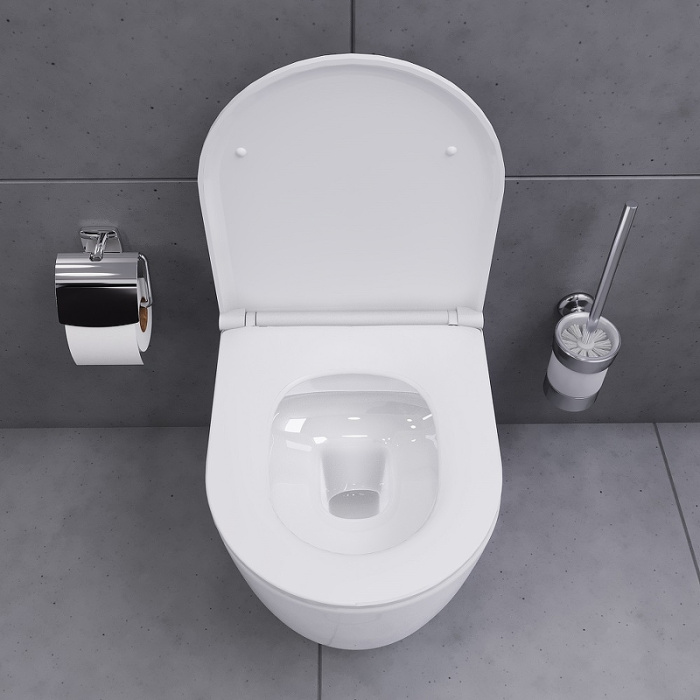 Унитаз подвесной Damixa "Sirius" с сиденьем Микролифт 360Х490Х330