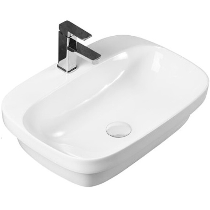 Раковина накладная Aquatek Амадео 60 AQ6042-00 Белая Раковина накладная Aquatek Амадео 60 AQ6042-00 Белая