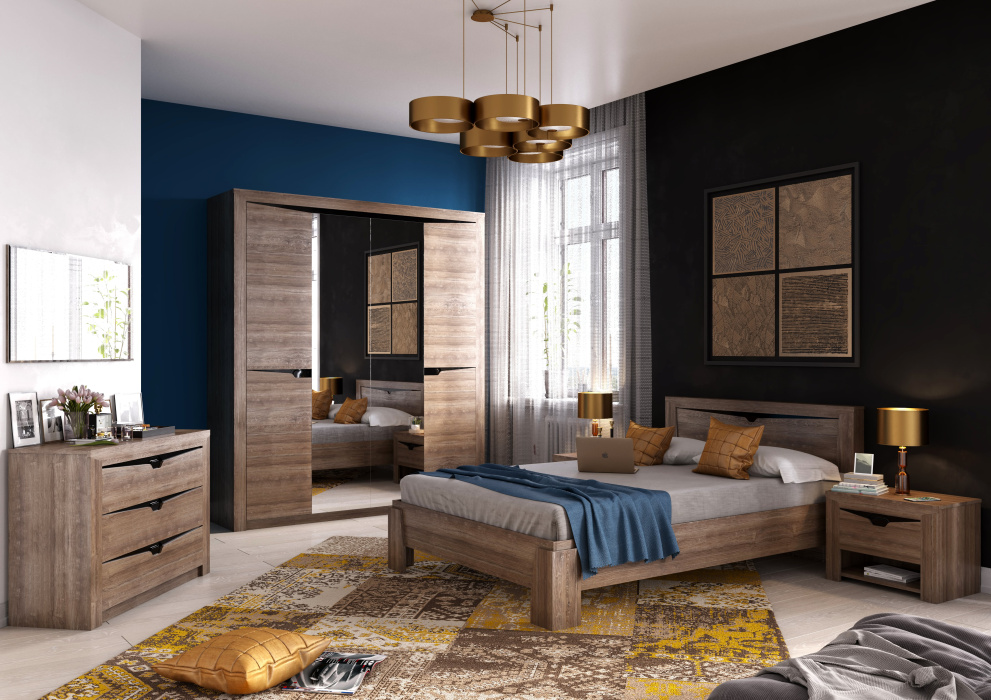 Спальный гарнитур "Соренто" Спальный гарнитур "Соренто"