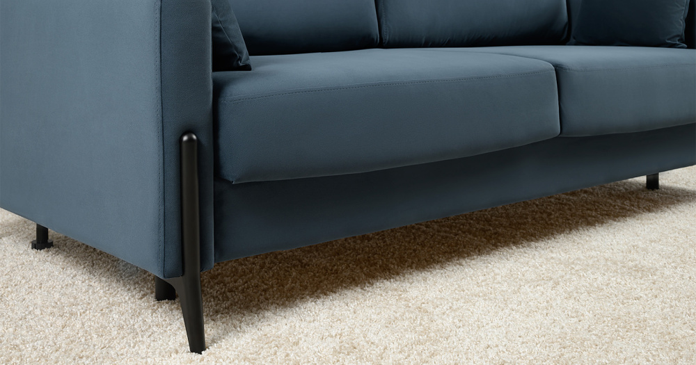 Диван "Барселона" ТД 674 Diagonal 999 (синий)