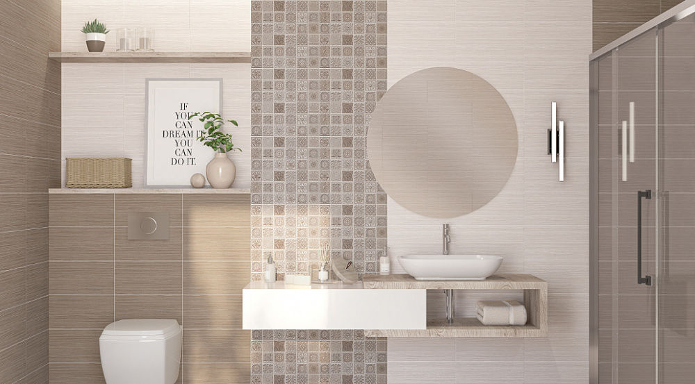 Декор "GRAZIA MOCCA NEFERTITI" 405Х201