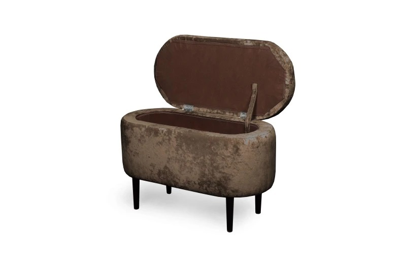 Банкетка "Олаф" с нишей Тиффани коричневый