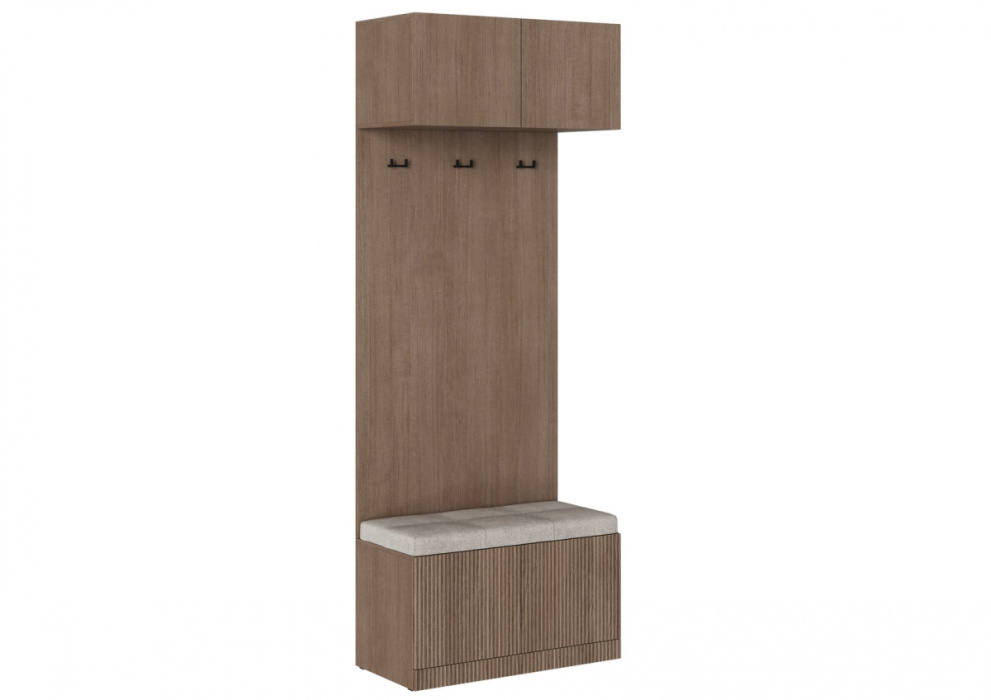 Шкаф с вешалкой и сидушкой "Кантри" ШК-004 Шкаф с вешалкой и сидушкой "Кантри" ШК-004