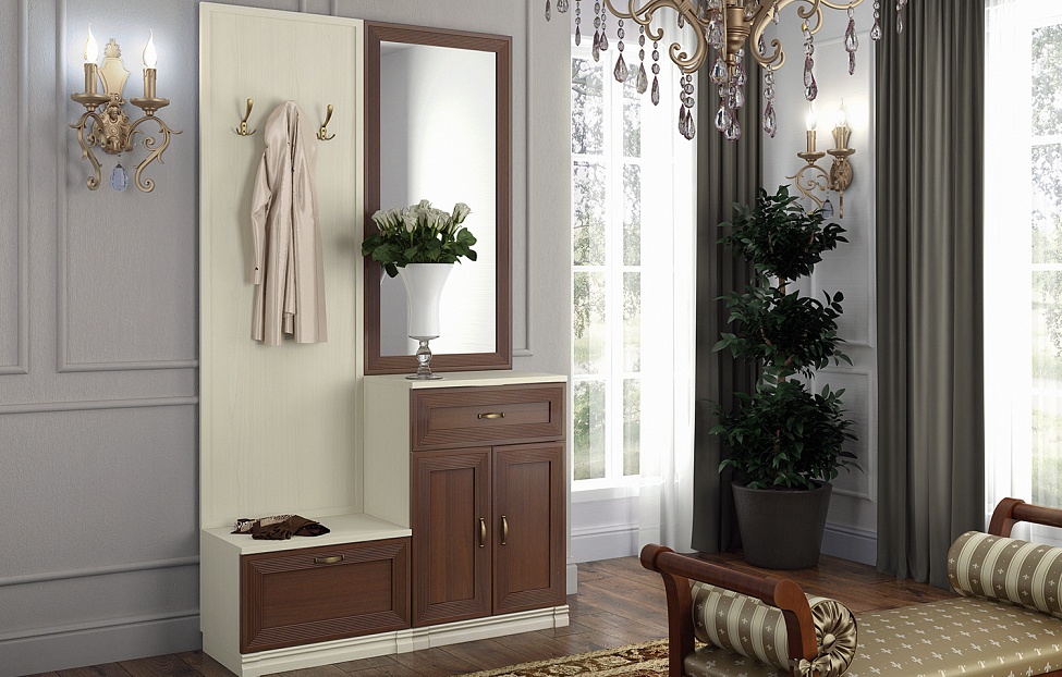 Панель вешалка для одежды "Адажио" АГ-021.05