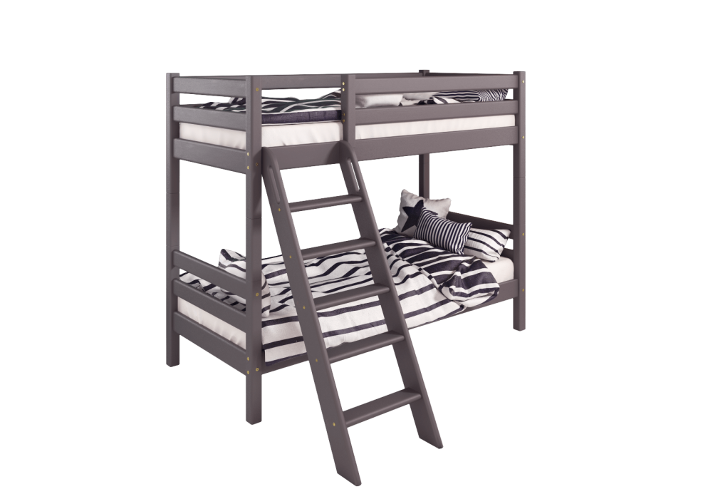 Двухъярусная кровать "Соня" с наклонной лестницей Вариант 10 Двухъярусная кровать "Соня" с наклонной лестницей Вариант 10