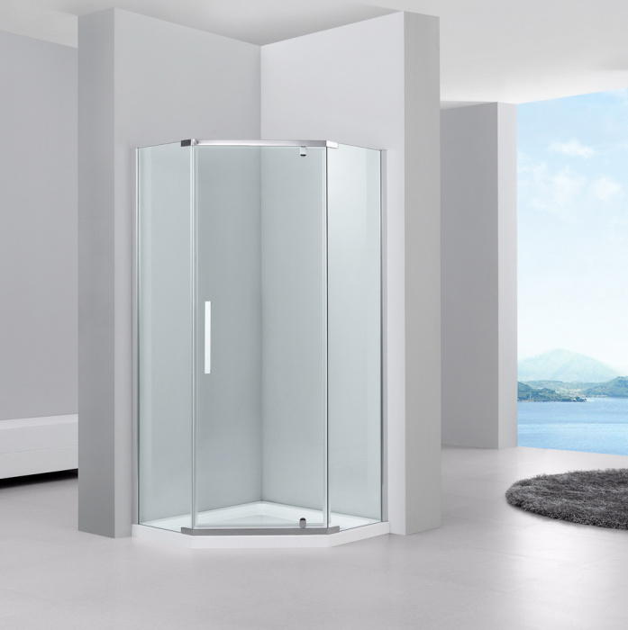 Душевое ограждение "Black&White" S305 (900Х900Х1950)