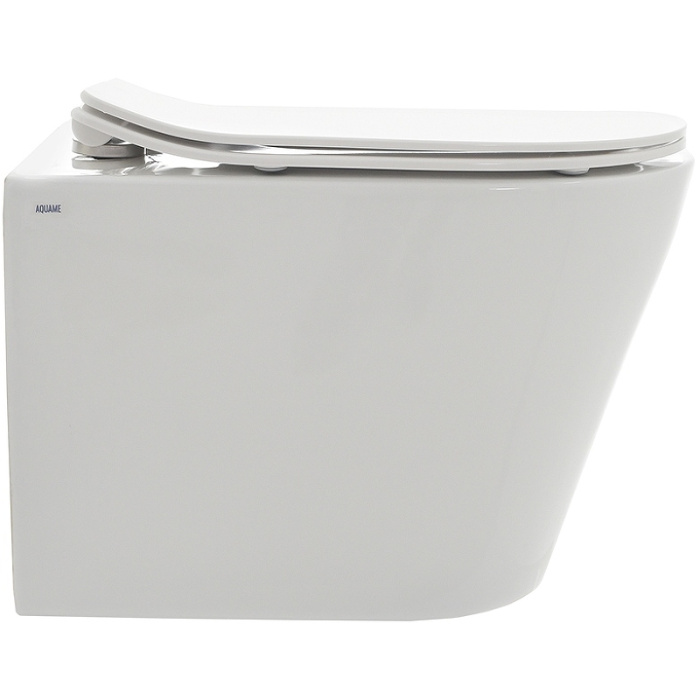 Унитаз подвесной AQUAme AQM2001 с сиденьем Микролифт