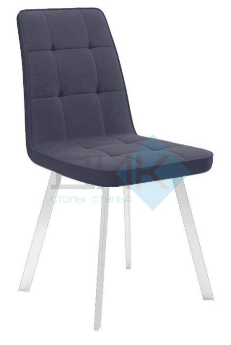 Стул DikLine 207 B28 ANTRACITE (ножки белые) Стул DikLine 207 B28 ANTRACITE (ножки белые)