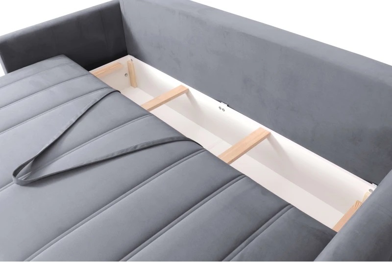 Диван-кровать "Ларио" СТАНДАРТ Мора серый