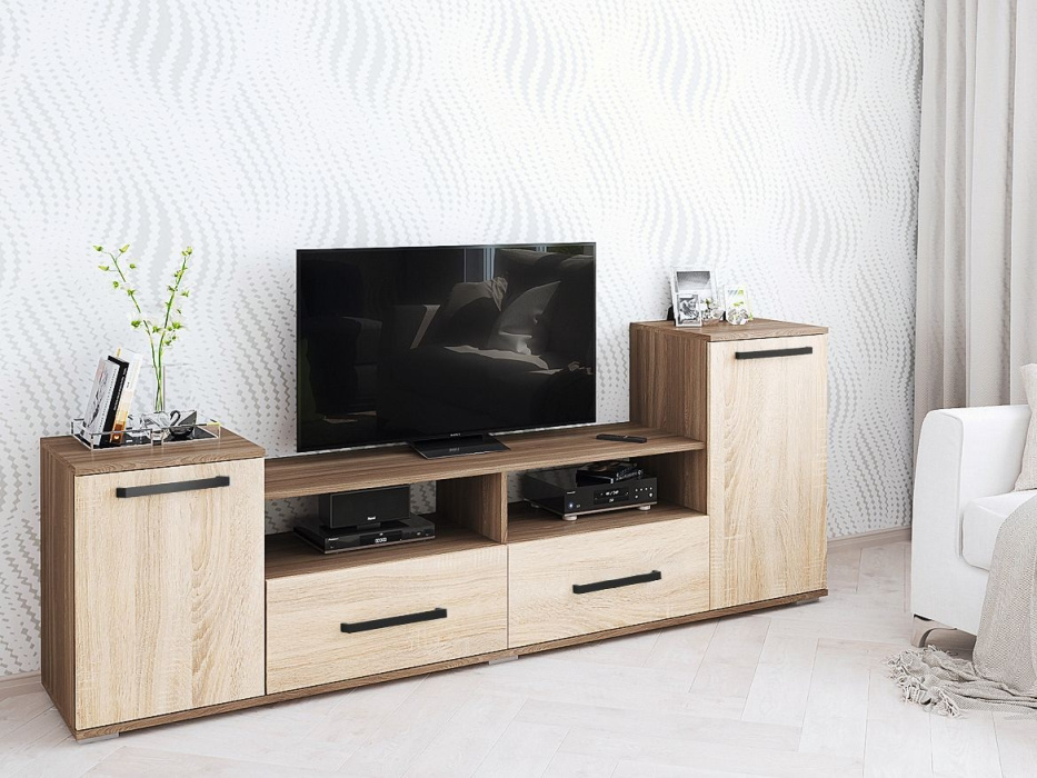 Тумба под ТВ "Парус-2" Белый