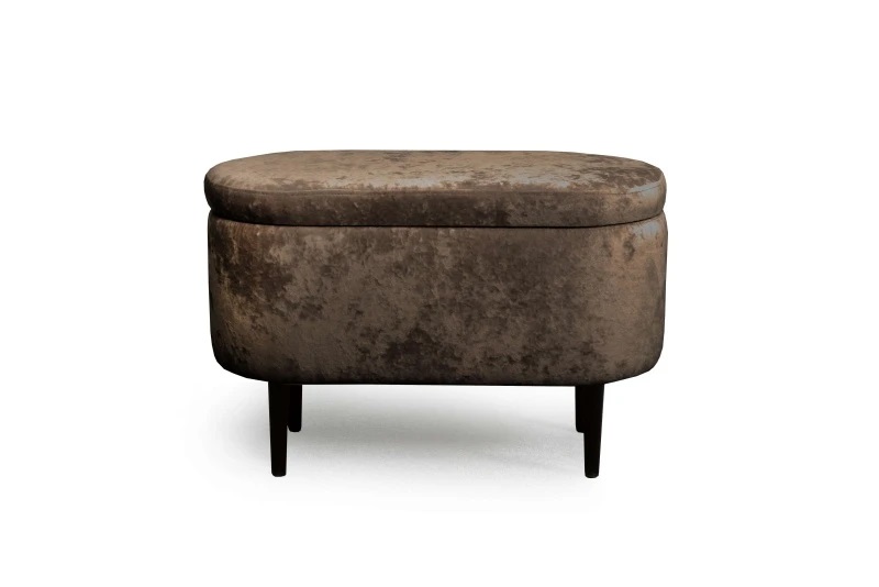 Банкетка "Олаф" с нишей Тиффани коричневый Банкетка "Олаф" с нишей Тиффани коричневый