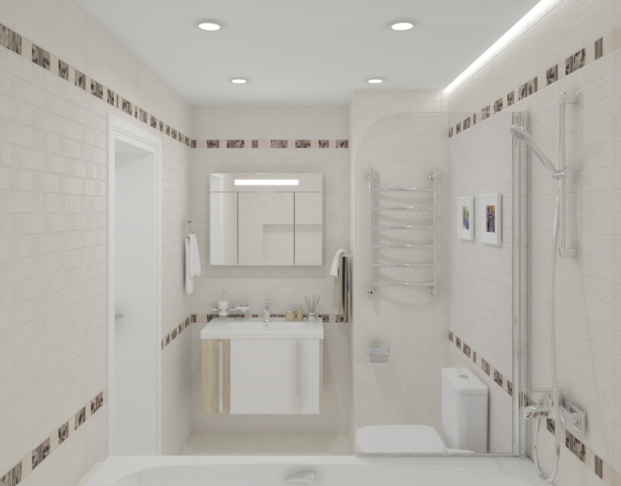 Плитка настенная мозаика "Sand" 60106 600Х200