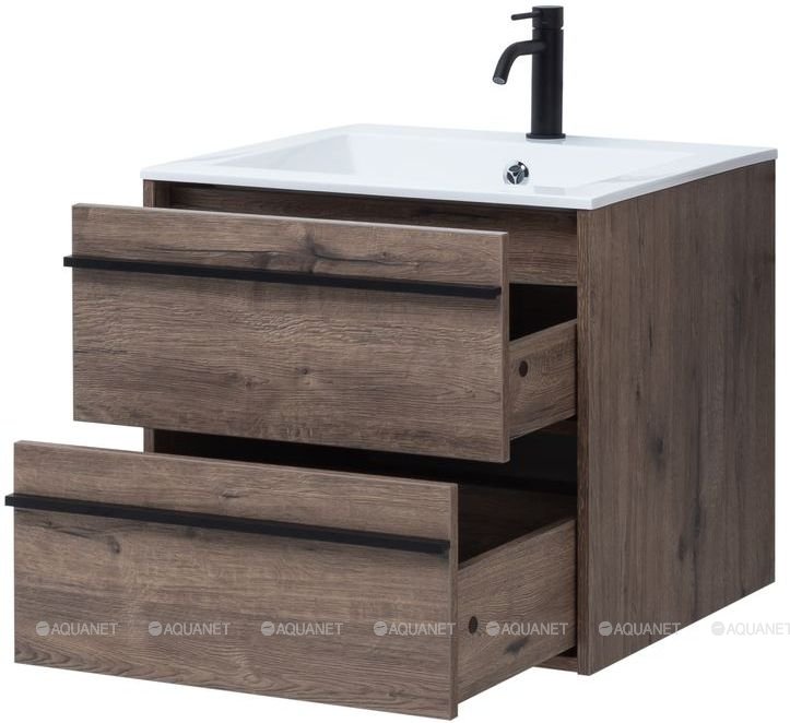 Тумба с раковиной AQUANET "Lino 60" Тумба с раковиной AQUANET "Lino 60"