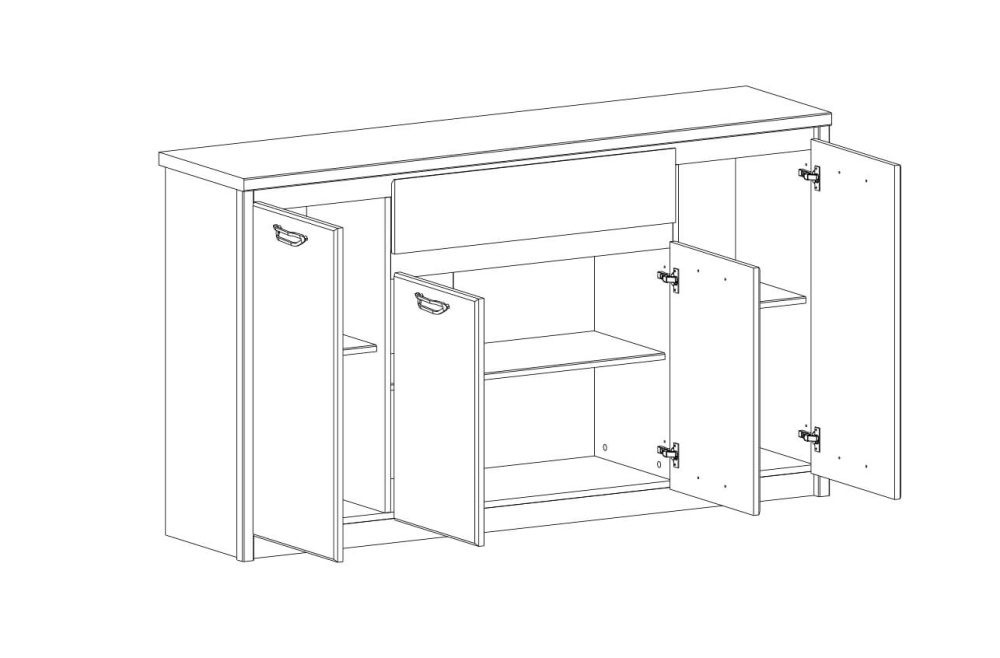 Тумба "ДЖАЗ" 4D1S