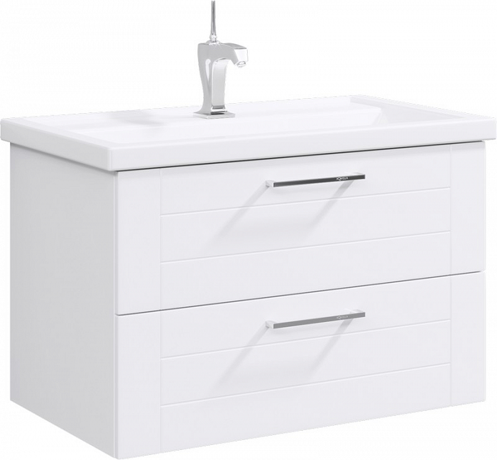 Тумба подвесная с раковиной AQWELLA "Манчестер-80" Тумба подвесная с раковиной AQWELLA "Манчестер-80"