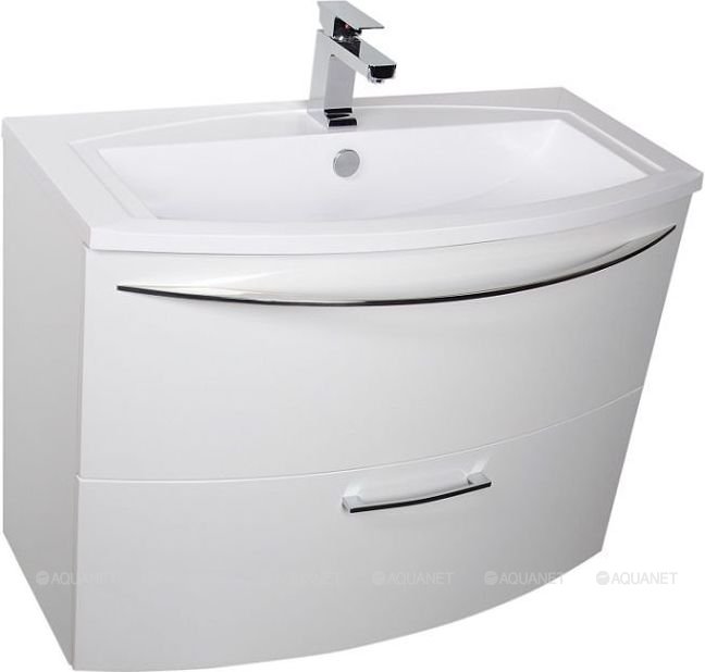 Тумба с раковиной AQUANET "Лонг 90"