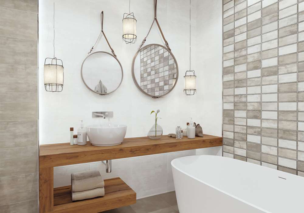 Плитка настенная Garret White WT9GAR00 249Х500Х8,5