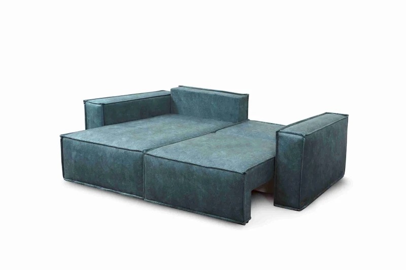 Диван-кровать угловой "Тулон 6" СТАНДАРТ Аликанте изумруд