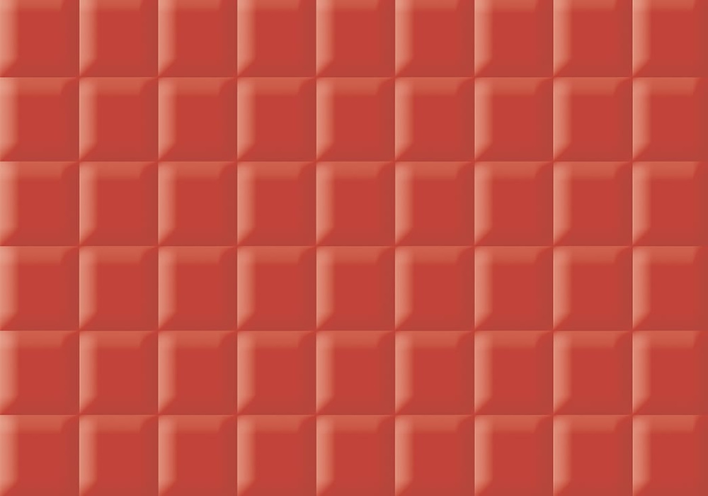 Плитка "Гардения" 400Х280 красная