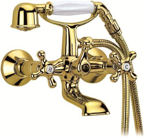 Смеситель для ванны с ручным душем CEZARES "RETRO"