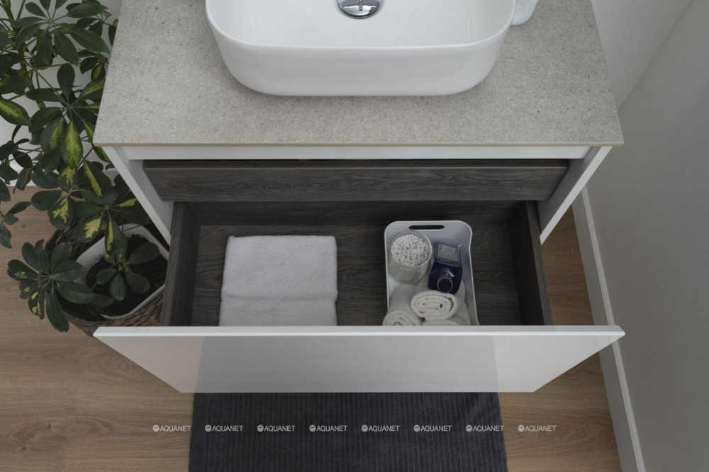 Тумба с раковиной AQUANET "Nova Lite 75"